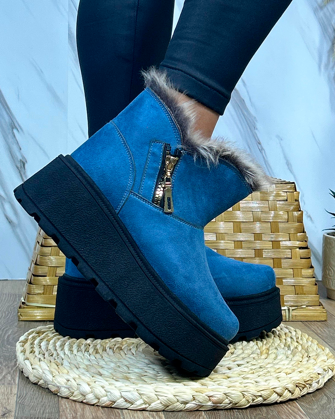 LIZARA ACERO SUEDE*