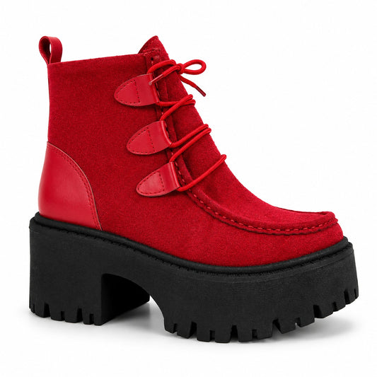 MIRANDA BOTIN ROJO/ TACO 7*
