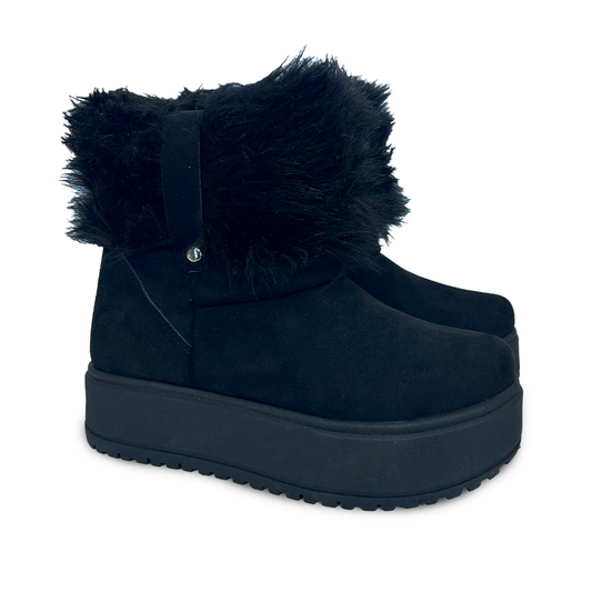AMBAR NEGRO SUEDE LARGO*