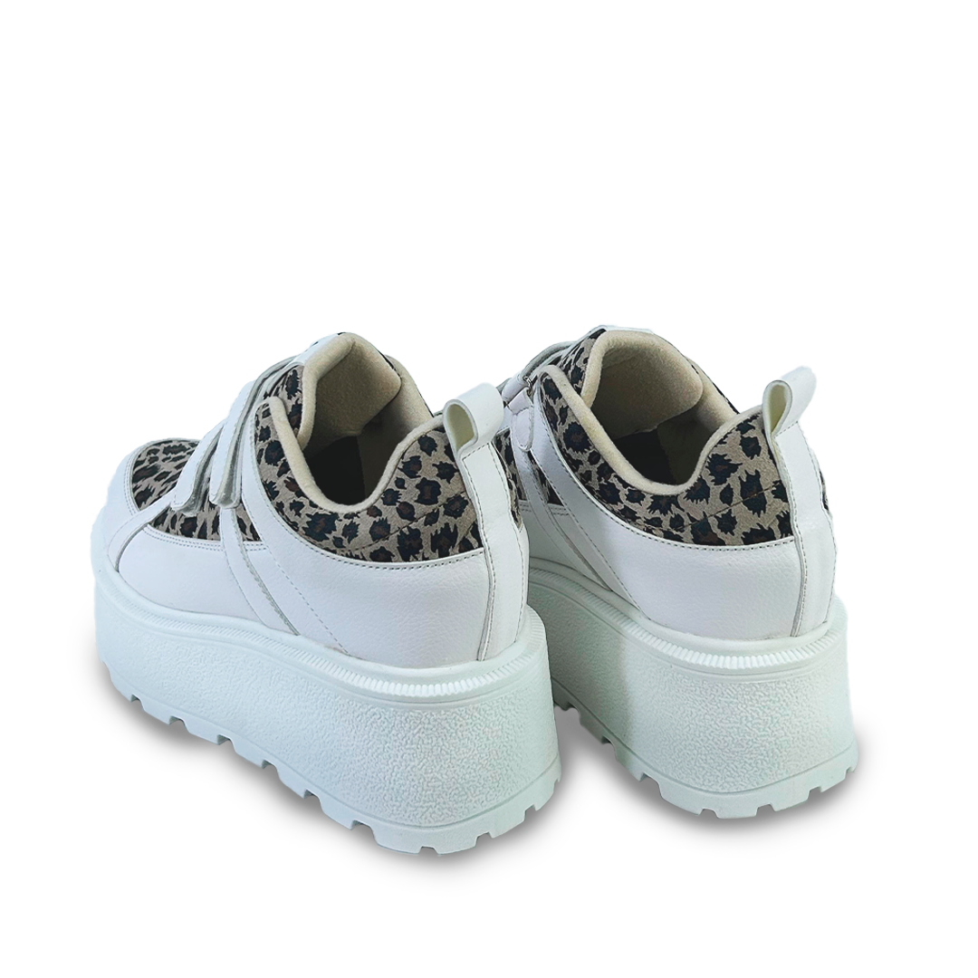 BELMA BLANCO / PRINT BEIGE*