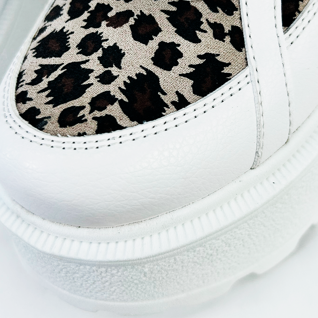 BELMA BLANCO / PRINT BEIGE*