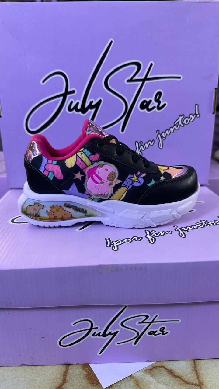 CAPYBARA NEGRO FUCCIA*