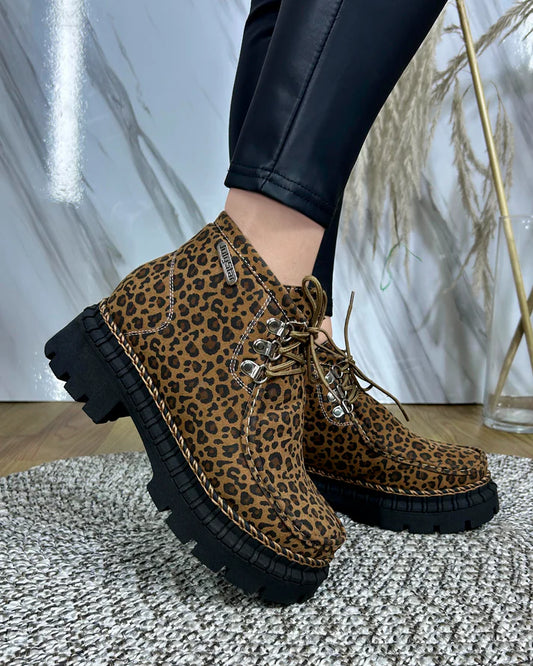 GAROTA BOTIN CAMELL PRINT 2.0 *A*