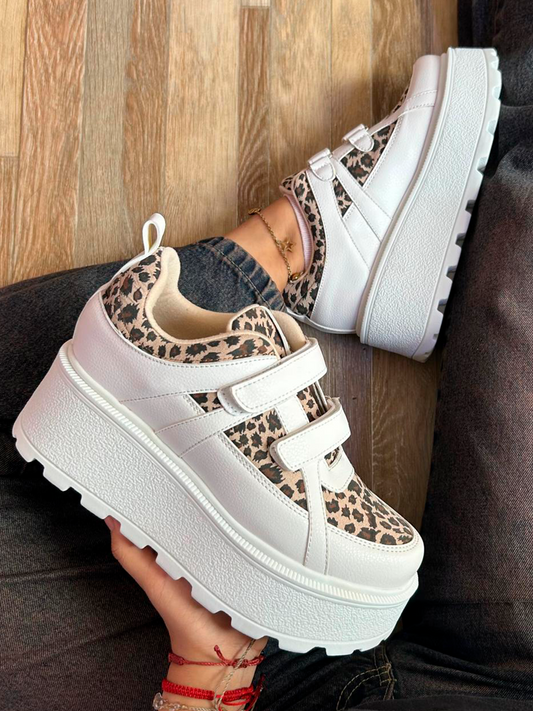 BELMA BLANCO / PRINT BEIGE*