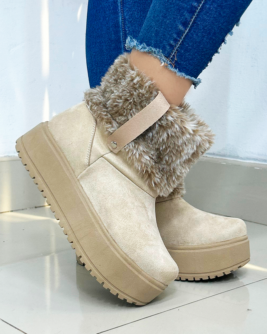 AMBAR BEIGE SUEDE LARGO*