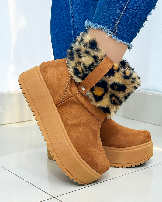 AMBAR CAMELL ANIMAL PRINT*