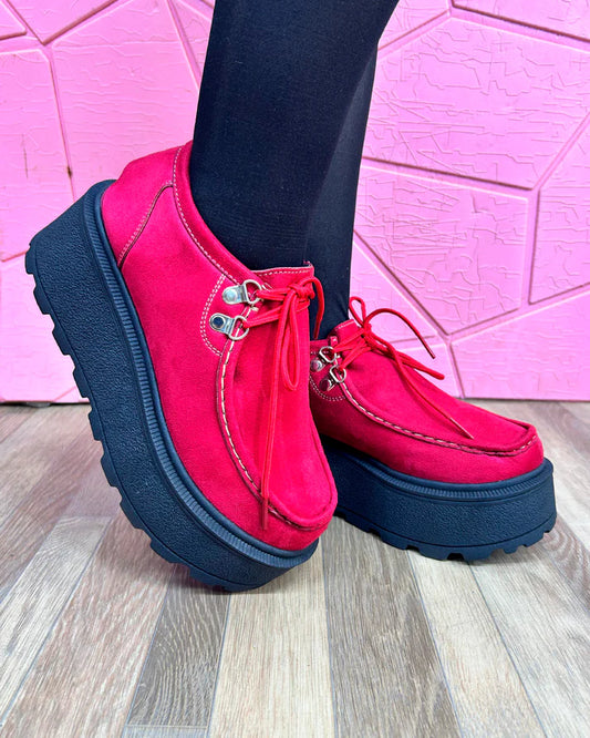 GAROTA ROJO SUEDE 3.0*A*