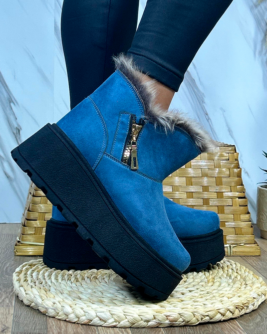 LIZARA ACERO SUEDE*