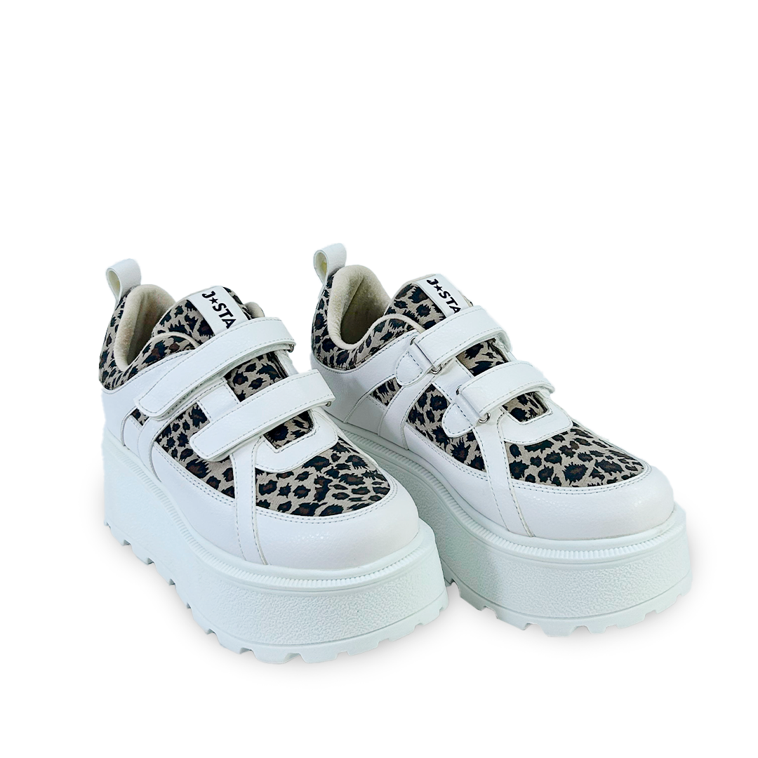 BELMA BLANCO / PRINT BEIGE*