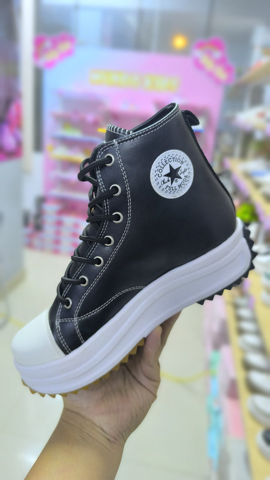 BOTIN CONVERSE NEGRO-