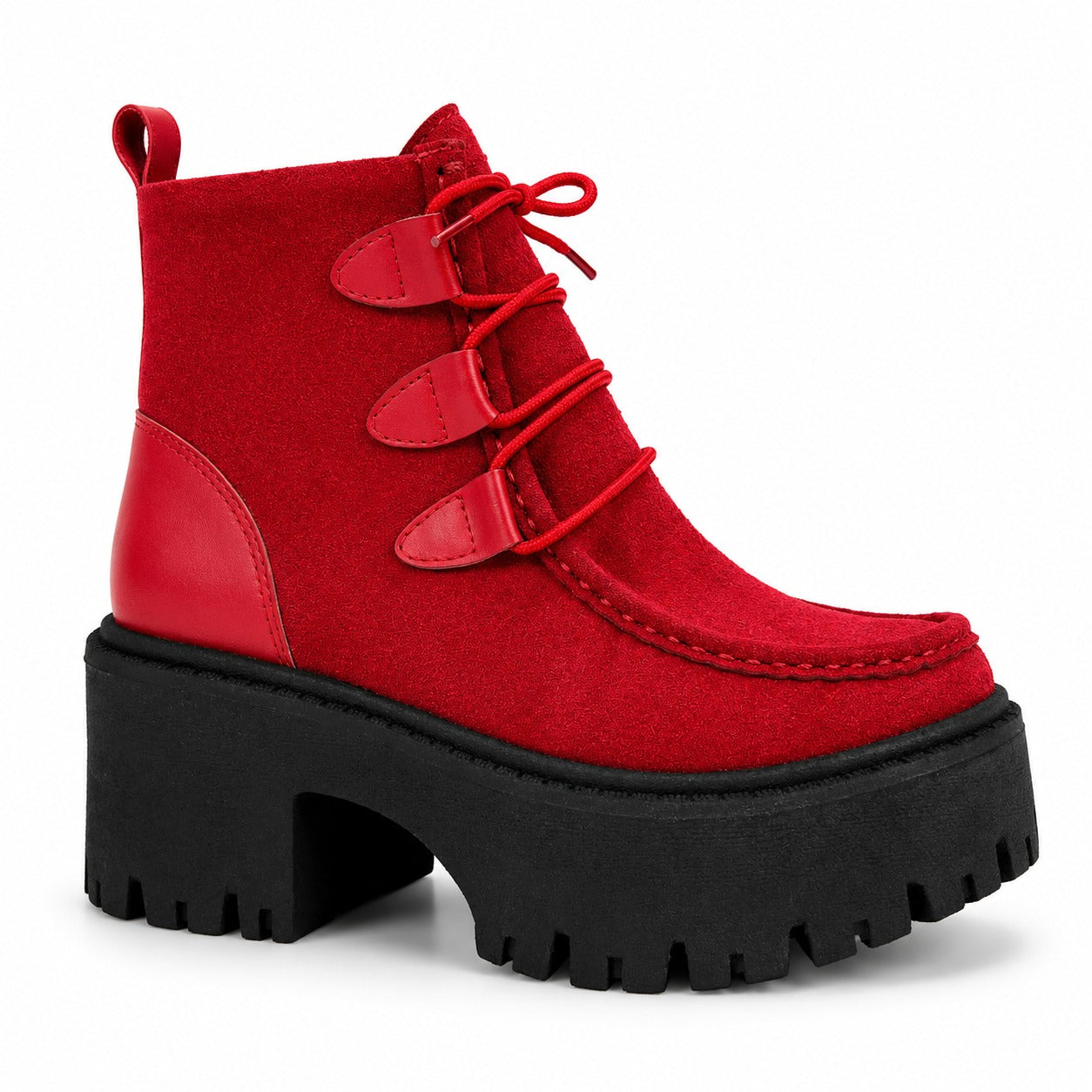 MIRANDA BOTIN ROJO/ TACO 7*
