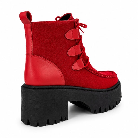 MIRANDA BOTIN ROJO/ TACO 7*