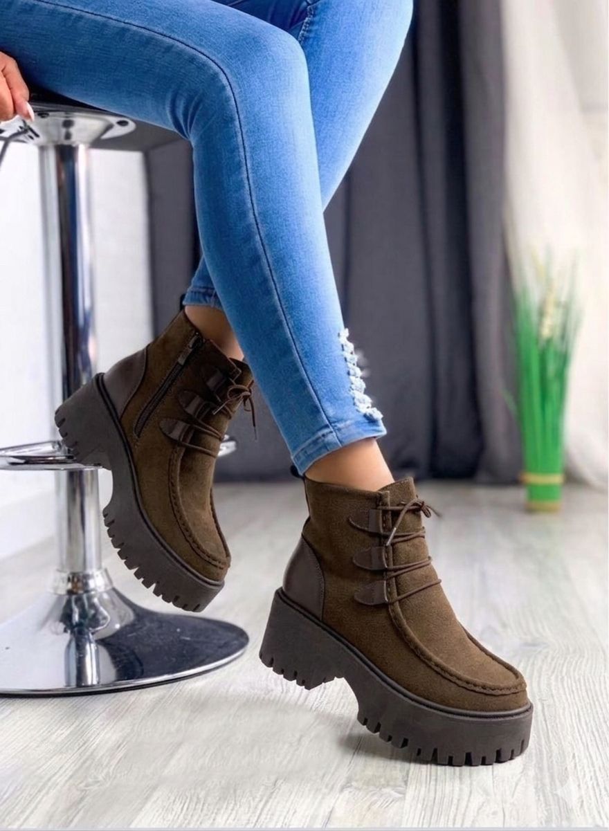 MIRANDA BOTIN MARRON/ TACO 7*