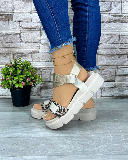 MIA BAJO BEIGE PRINT*A*