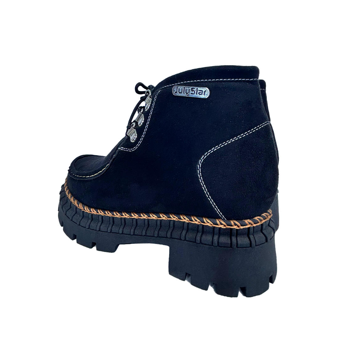 GAROTA BOTIN 2.0 NEGRO SUEDE!