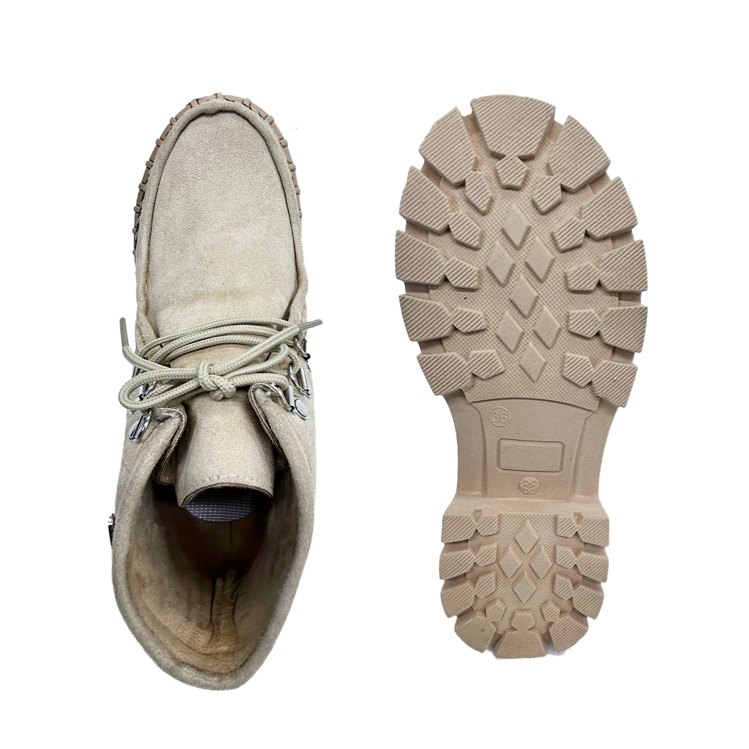 GAROTA BOTIN 2.0 BEIGE*