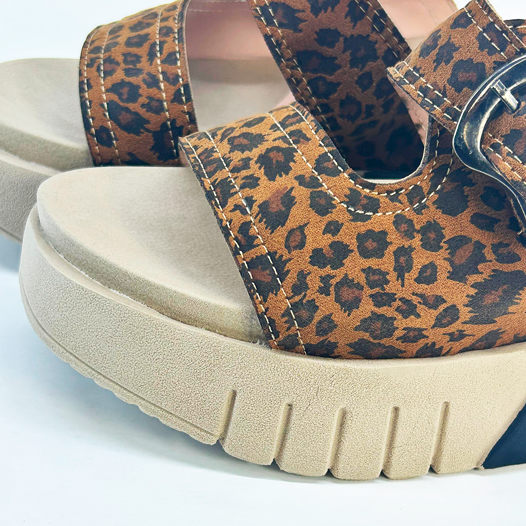 LUA SANDALIA CAMELL PRINT_