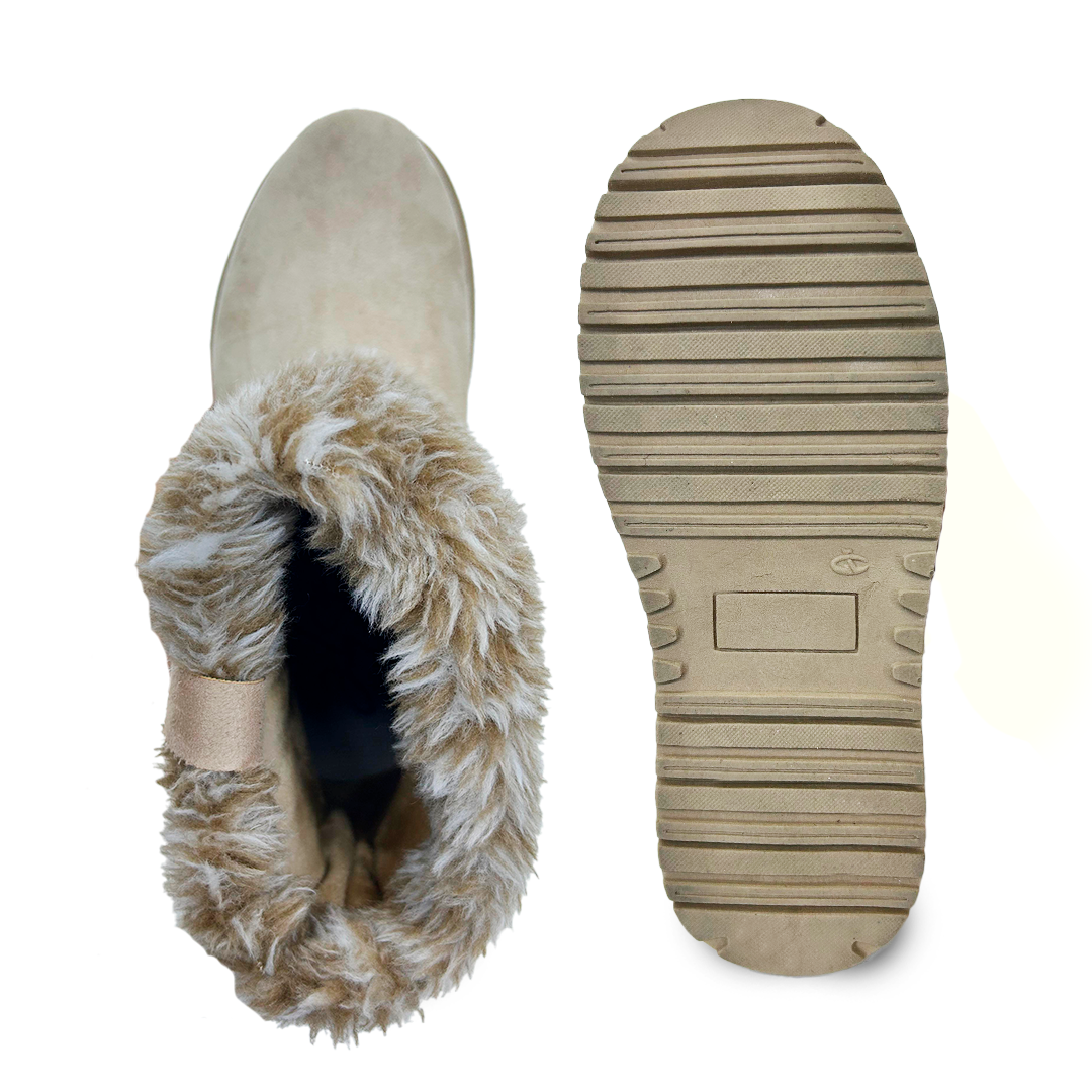 AMBAR BEIGE SUEDE LARGO*