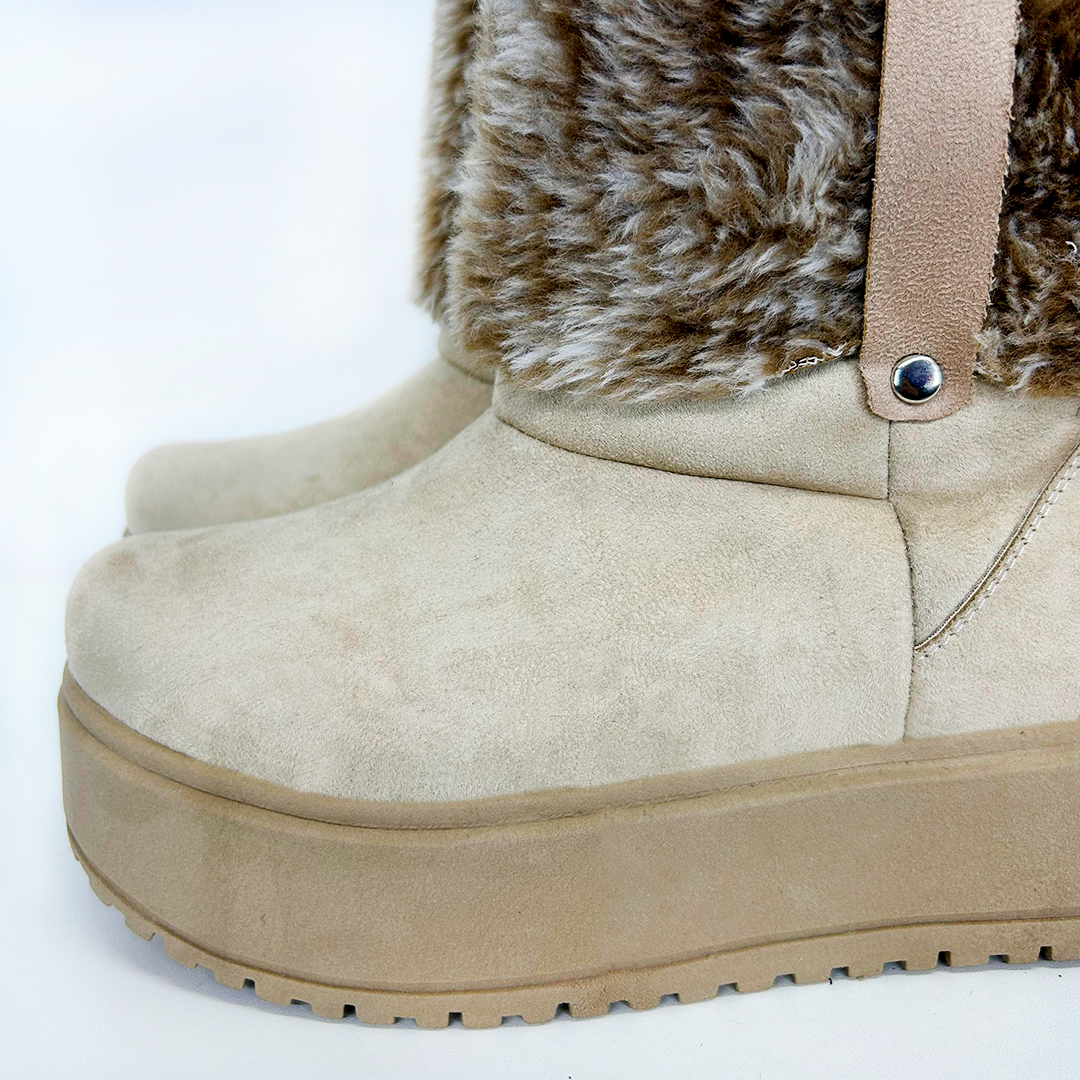 AMBAR BEIGE SUEDE LARGO*