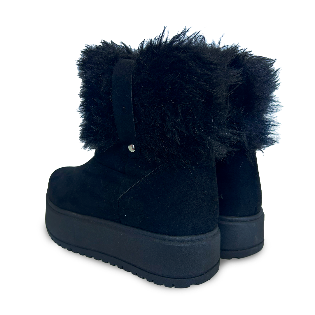 AMBAR NEGRO SUEDE LARGO*