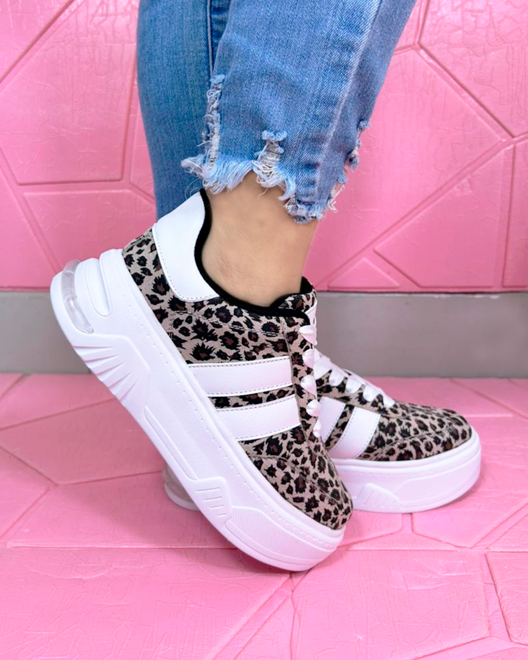 DAYIRA PRINT BEIGE BLANCO*