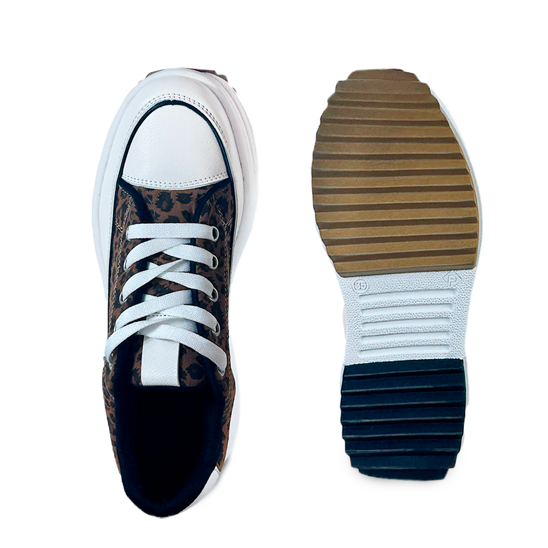 ARIANA BLANCO PRINT CAMELL*
