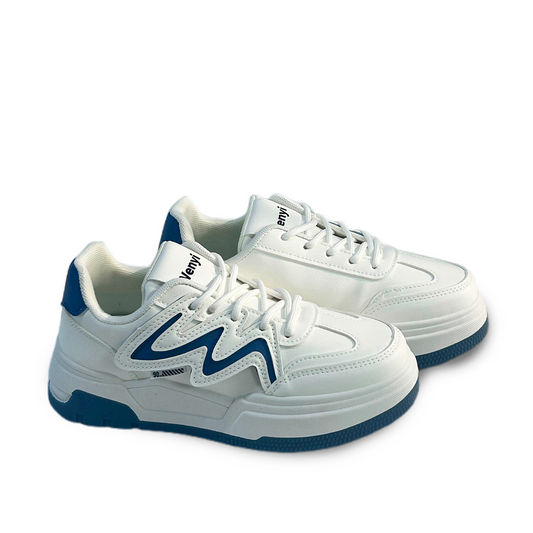 W042 WHITE BLUE-