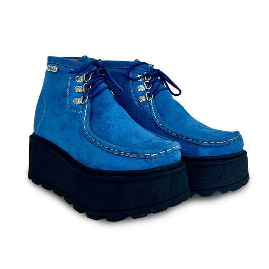 GAROTA BOTIN ACERO SUEDE N*A*
