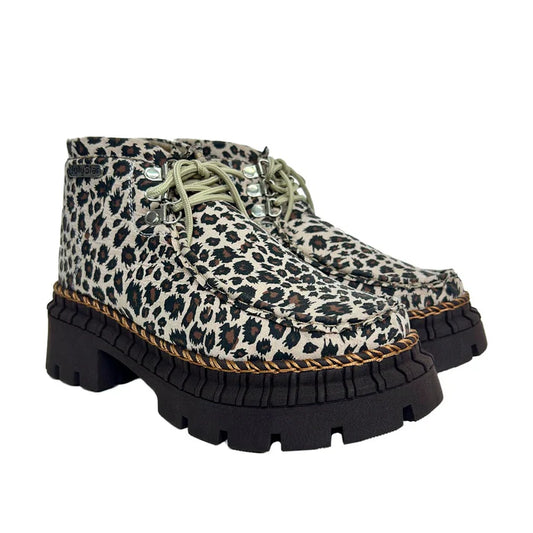 GAROTA BOTIN BEIGE PRINT 2.0 *A*