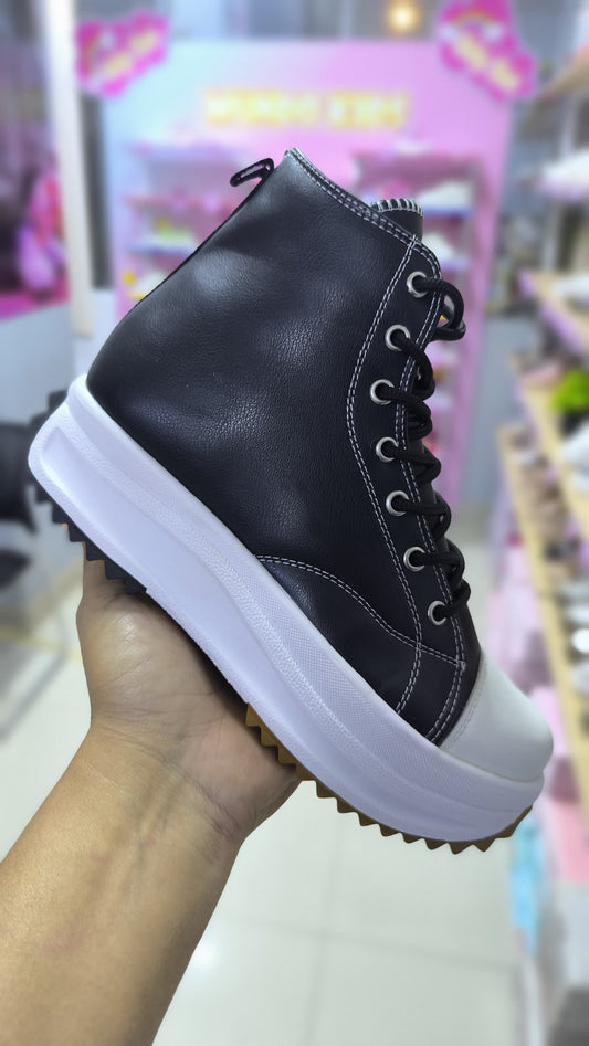 BOTIN CONVERSE NEGRO-