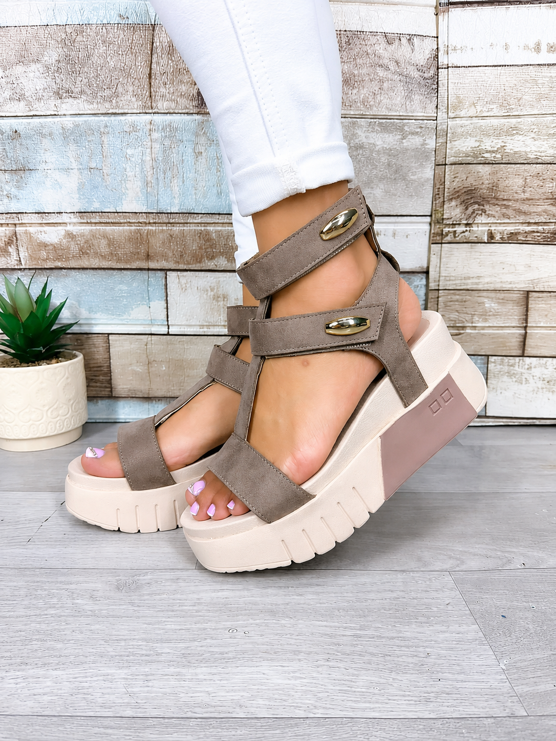 MAYA SANDALIA PAPA SUEDE*