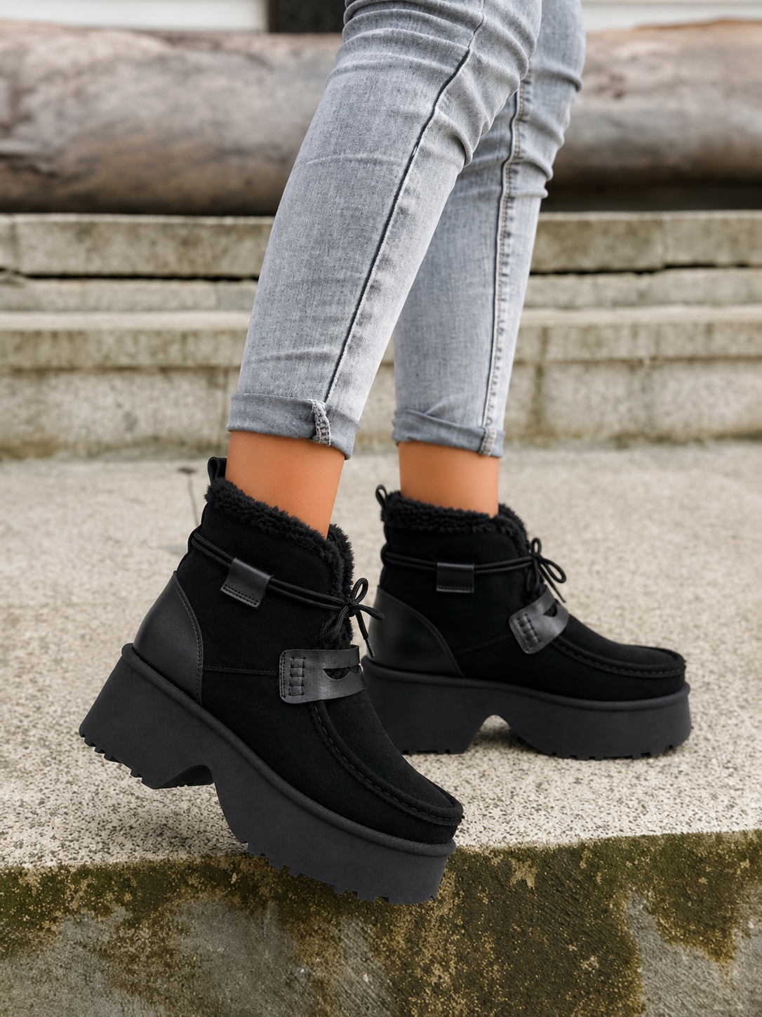 BELINDA BOTIN NEGRO/ TACO 6*