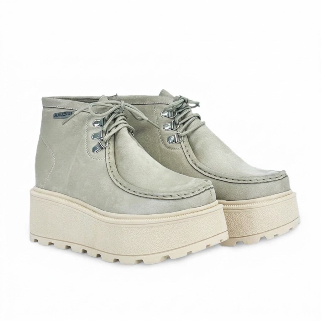 GAROTA BOTIN BEIGE/ PL HUESO N*A*
